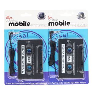 Car Accessories: MP3 Cassette Adapter Connect For Transmittance Music