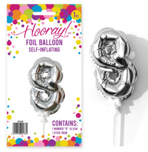 Balloons: Self Inflating No.8 Balloon