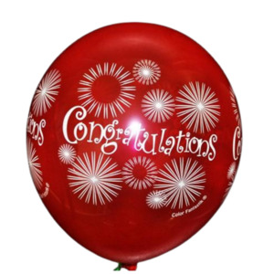 Full Print Balloon Congratulations