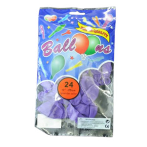 Balloons: Purple Standard Balloons