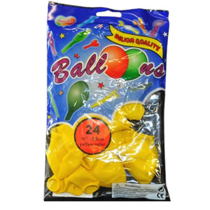 Yellow Standard Balloons