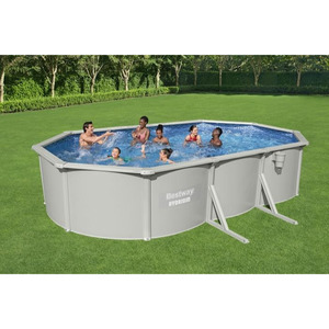 Framed Pools: Bestway Hydrium 6.10m x 3.60m x 1.20m Oval Pool Set
