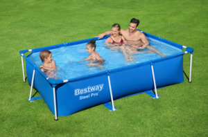 Framed Pools: Steel Pro Pool 2.59m x 1.70m x 61cm