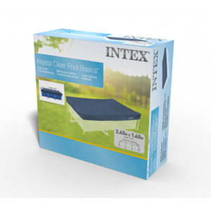 Pool Accessories: Intex Rectangular Debris Pool Cover 2.6 x 1.6m