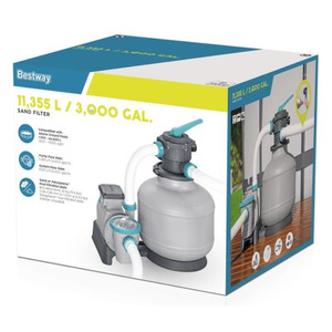 Pool Accessories: Bestway Sand Filter Pump 3000gal