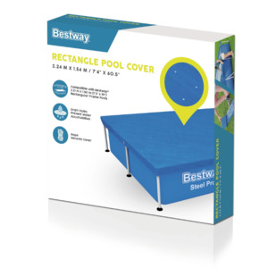 Bestway Rectangular Pool Cover - 2.21m x 1.50m