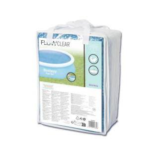 Pool Covers: Bestway Round Solar Pool Cover 2.44m