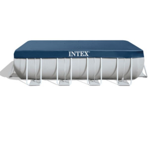 Pool Covers: Intex Rectangular Debris Pool Cover 4m x 2m (13ft)