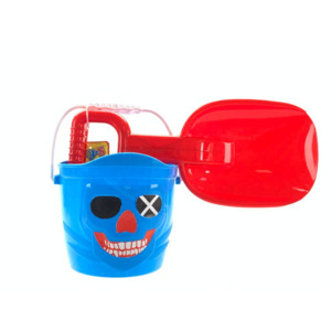 Beach Toys: Bucket and Spade Set Pirate Face