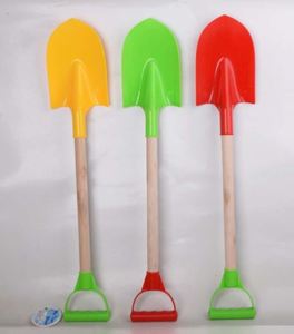 Beach Toys: Shovel with Wooden Handle