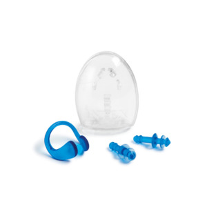 Swimming Accessories: Ear Plugs & Nose Clip Combo Set