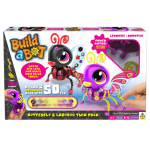 Build A Bot- Twin Ladybug & Butterfly