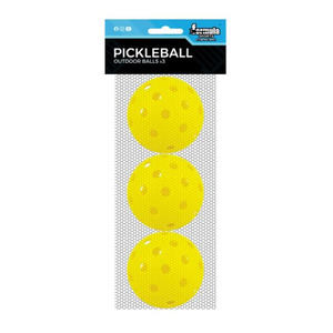 Balls: Formula Sports Pickleball Outdoor Balls 3pk