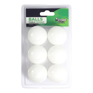 Balls: Balls Ping Pong 6pc 40mm