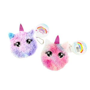 Bags Backpacks: Plush Unicorn Bag with Chain 11cm