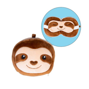 Travel Accessories: Smooshos Pals Travel Sloth Mask and Pillow