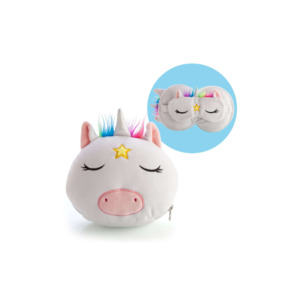 Travel Accessories: Smooshos Pals Travel Unicorn Mask and Pillow