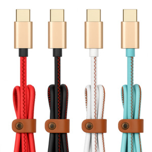 Leather Cable Type C 1M
