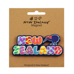Magnets Keyrings: PVC Magnet - New Zealand - Soft