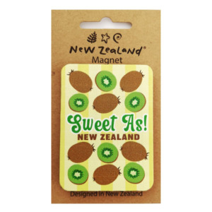 Magnet NZ Sweet As! Kiwifruit 75mm