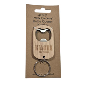 Bottle Opener Keyring - Kia Ora NZ