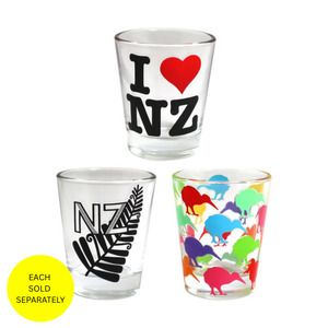 Souvenir: Shot Glass NZ 55ml