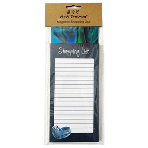 Souvenir: Shopping List NZ Paua - Magnetic
