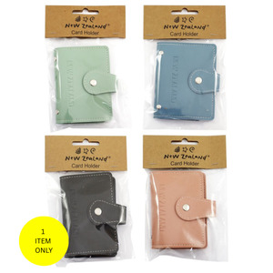 Card Holder NZ 4 Colours Assorted