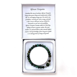 Bracelets: African Turquoise Bracelet