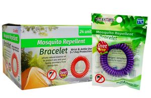 Mosquito Repellent Coiled Wristband