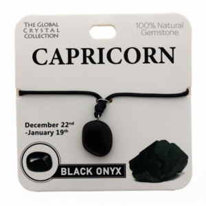 Capricorn Gem Necklace