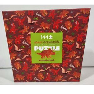 Croc Creek 144pc Impossible Puzzle Dino World