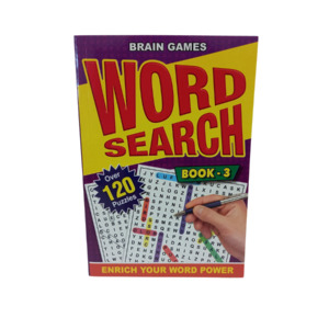 Puzzles: Word Search A5 - Book 3