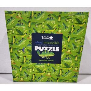 Croc Creek 144pc Impossible Puzzle Jungle Jive