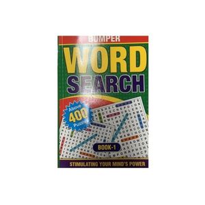 Puzzles: Word Search A5 Newsprint - 496pg