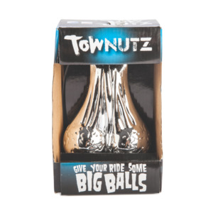Novelty: Chrome Plated Tow Nutz