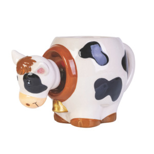 Cow 3D Bobble Head Mug