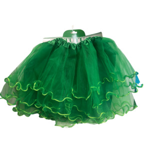 St Patricks Day: Tutu Adult Petty Skirt 40cm - Green