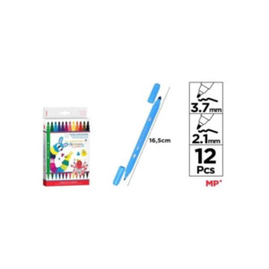 Double-Ended Marker 12 colours