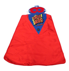 Childrens Costumes: CAPE and MASK SET SUPERHERO