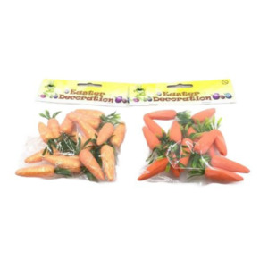 Easter: Bag of Small Carrots 4.5cm 15pc