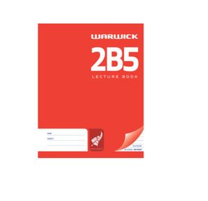 Warwick 2B5 Exercise Book