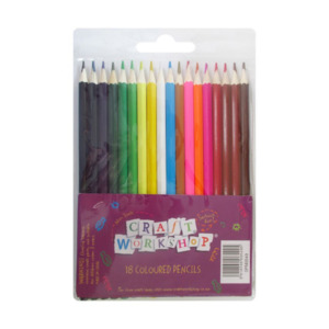 Pencils Markers: Coloured Pencils 18pk