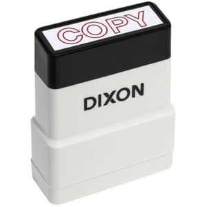 Teacher Supplies: Dixon Stamp Red Copy 010