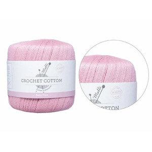 Art Supplies Craft: Super Strength Crochet - Baby Pink