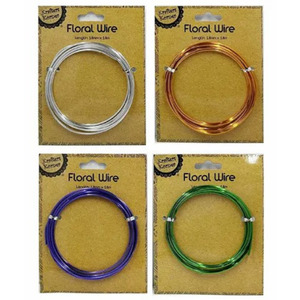 Floral Wire 1.8M - 4 Assorted