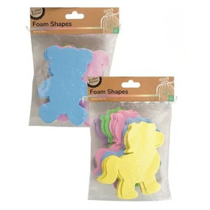 Art Supplies Craft: Foam Shapes Unicorns & Bears
