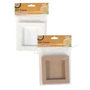 Diy Kits: DIY Crafting Frames 12 x 12cm - 2 Assorted