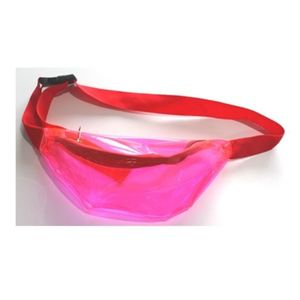 Costume Accessories: Neon Bum Bag - Pink