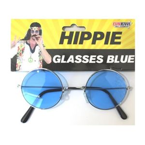Costume Accessories: FunKiwi - Hippie Glasses - Blue